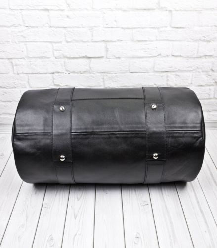 Кожаная дорожная сумка Faenza Premium black Carlo Gattini 4033-01