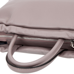 Сумка женская, серо-розовая Sergio Belotti 60324 pink-grey Napoli