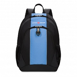 Рюкзак, чёрный/голубой SwissGear SA17222315 GS