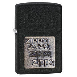 Зажигалка Classic с покр. Black Crackle чёрная Zippo 362 GS