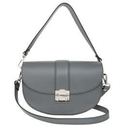 Cумка женская, серая Sergio Belotti 60272 chrome Napoli