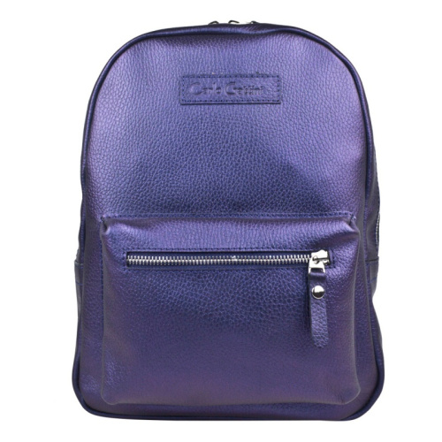 Женский кожаный рюкзак Anzolla Premium indigo Carlo Gattini 3040-56