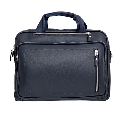 Бизнес-сумка, синяя Sergio Belotti 7035 Napoli blue