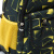 Рюкзак TORBER CLASS X, черно-желтый с орнаментом T2743-YEL