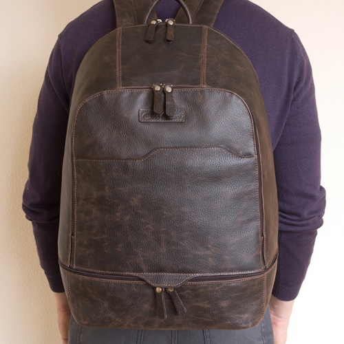 Кожаный рюкзак, коричневый Carlo Gattini 3025-04