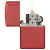 Зажигалка Classic с покр. Red Matte красная Zippo 233ZL GS