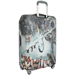 Чехол для чемодана комбинированный Gianni Conti 9021 L Travel Sydney