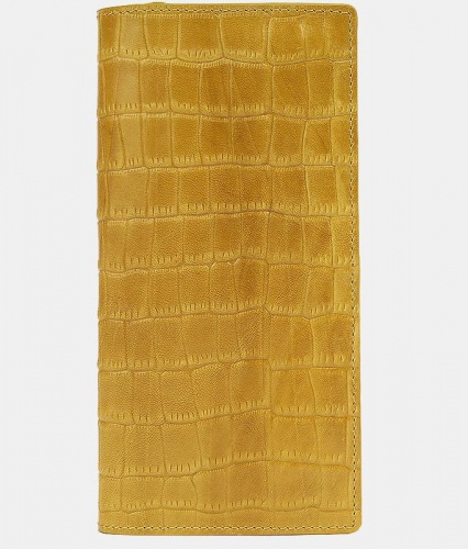 Кошелек, желтый Alexander TS KH003 Yellow Croco