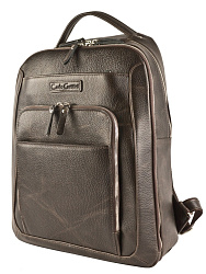 Кожаный рюкзак, темно-коричневый Carlo Gattini 3034-04