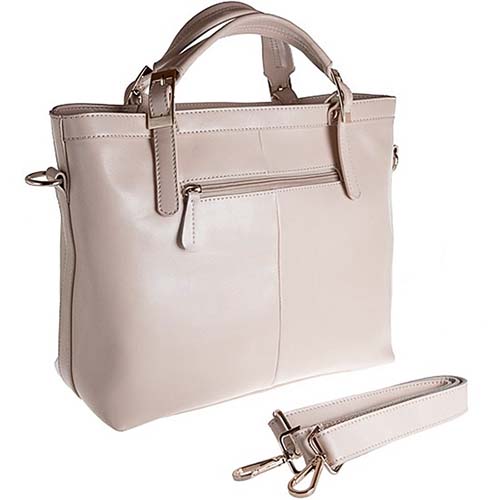 Женская сумка бежевая. Натуральная кожа Fancy 3006-61