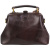 Женская сумка с росписью Alexander TS Фрейм «Енот» в коричневом