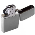 Зажигалка Don`t Worry с покр. Brushed Chrome серебристая Zippo 200 Don't worry GS