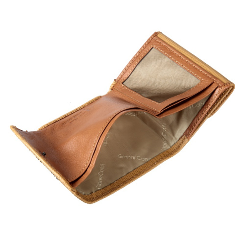 Портмоне коричневое Gianni Conti 2788034 leather