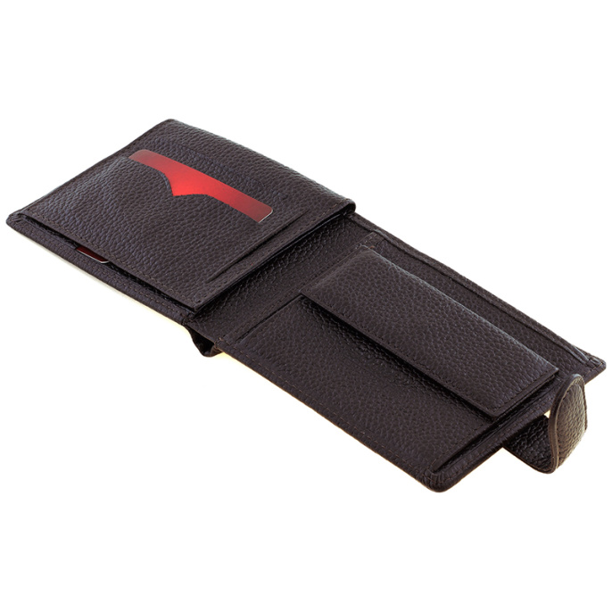 Портмоне горизонтальное тёмно-коричневое SCHUBERT g010-101/02