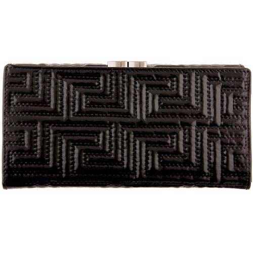 Женский кошелёк чёрный Giorgio Ferretti 2010C-A510-B black GF