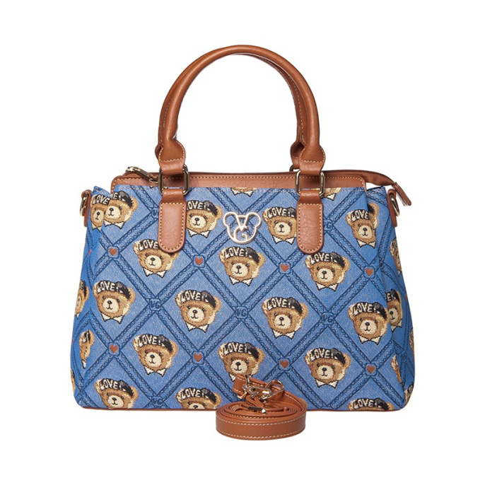 Сумка классическая Henney Bear 11084-102hb-BLUE