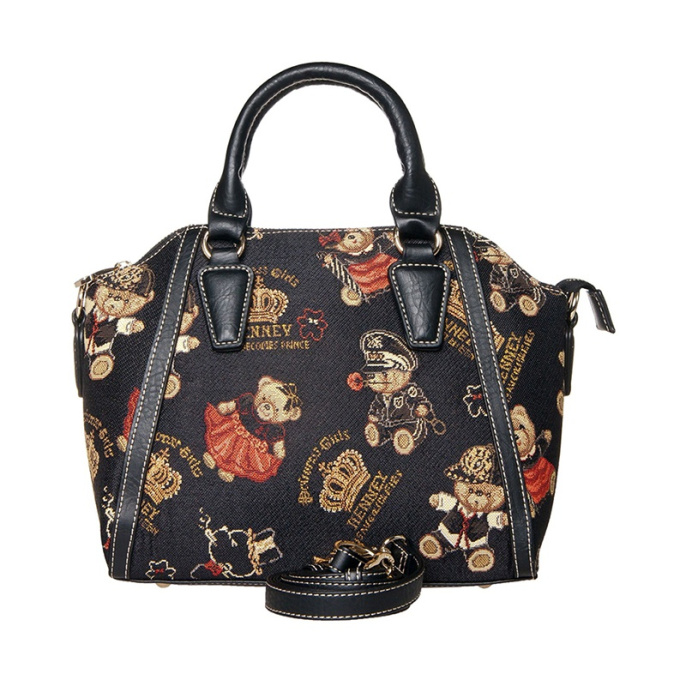 Сумка классическая Henney Bear 10897-10hb-BLACK
