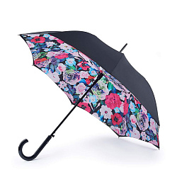 Зонт женский трость автомат Fulton L754-4229 Vibrantfloral (Яркие цветы)