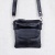 Небольшая кожаная сумка через плечо Osborne Black Lakestone 957054/BL