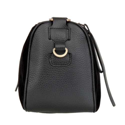 Женская сумка, черная Sergio Belotti 60222 black velour