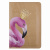 Обложка для паспорта бежевая с росписью Alexander TS «Фламинго»