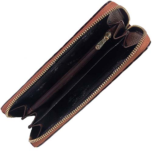 Женский кошелёк коричневый Di Gregorio 150514H-2 DG