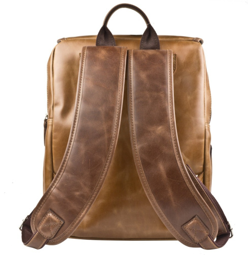 Кожаный рюкзак, коньяк/коричневый Carlo Gattini 3007-03