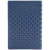 Обложка для паспорта синяя. Натуральная кожа Fancy G38-60