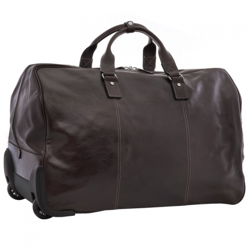 Чемодан-сумка на колёсах коричневый Bruno Perri L5114-1/2 BP