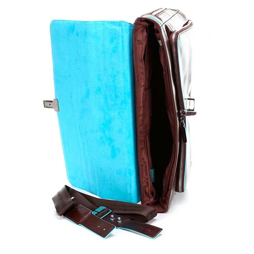 Портфель с одним замком красно-коричневый Piquadro CA3111B2/MO