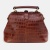 Женская сумка, коричневая Alexander TS W0013 Nut Brown Croco