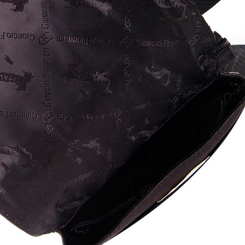 Мужская сумка для документов черная Giorgio Ferretti 054 012 black GF