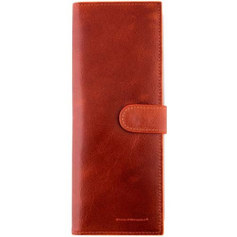 Визитница коньяк Dor. Flinger 31-2-26-625A brown DF