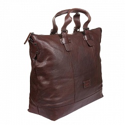 Дорожная сумка коричневая Gianni Conti 1132074 dark brown