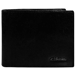 Мужское портмоне чёрное Giorgio Ferretti 00011-6 black GF