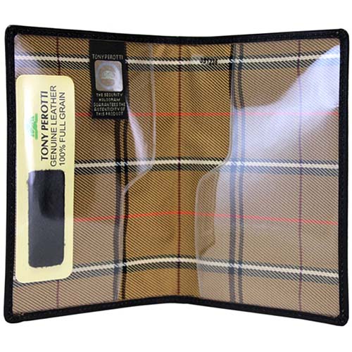 Обложка для паспорта чёрная Tony Perotti 331235/1