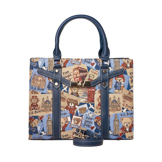 Сумка классическая Henney Bear 11144-97hb-BLUE