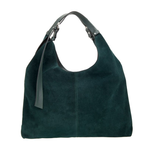 Женская сумка, зеленая Sergio Belotti 60203 green velour