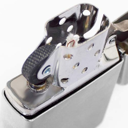 Зажигалка Armor с покр. High Polish Chrome серебристая Zippo 24011 GS