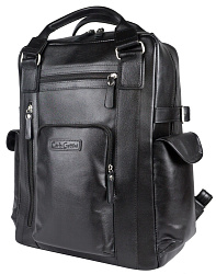 Кожаный рюкзак Corruda black Carlo Gattini 3092-01