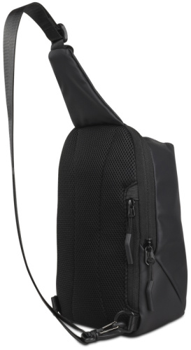 Рюкзак с одним плечевым ремнем BUGATTI Blanc, чёрный 49660101