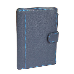 Портмоне с обложкой для паспорта синее Sergio Belotti 2334 indigo jeans