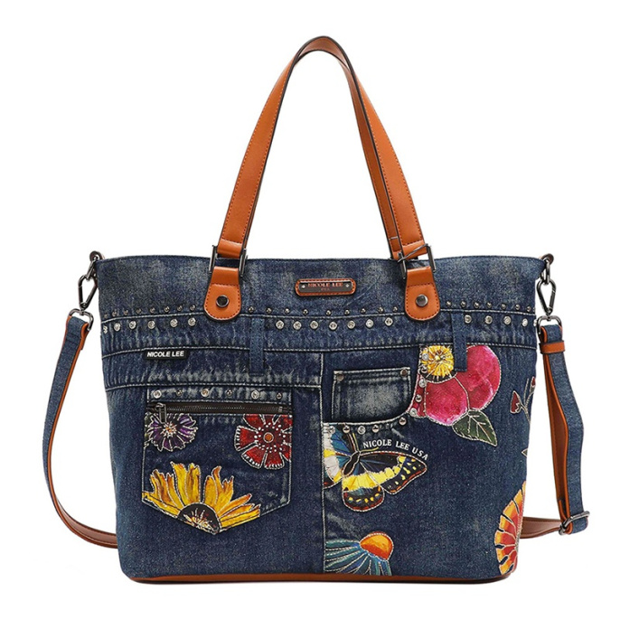 Сумка классическая Nicole Lee 16768nl-Denim