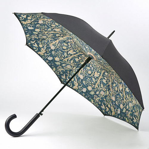 Зонт женский трость Morris Co черный Fulton L856-4013 Mesletter
