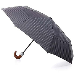 Мужской зонт Chelsea-2 полный черный Fulton G818-1682 Grey
