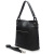 Женская сумка чёрная. Натуральная кожа Jane's Story DY-357-04