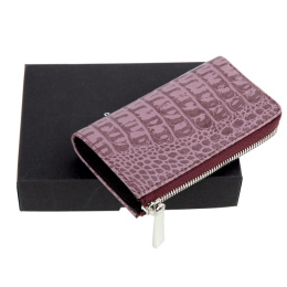 Ключница, розовая Sergio Belotti 7404 croco pink