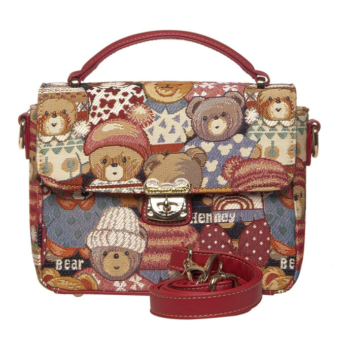 Сумка классическая Henney Bear 10065-79hb-RED