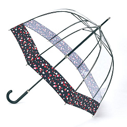 Зонт женский трость Fulton L866-4277 LoveHearts (Любящие Сердца)