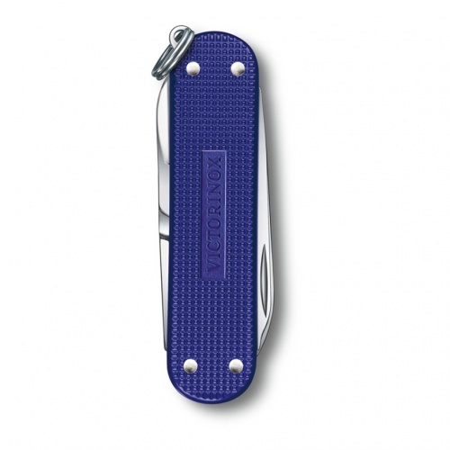 Нож-брелок, 58 мм, 5 функций, фиолетовый Victorinox 0.6221.222G GS